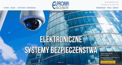 Desktop Screenshot of elproma.pl