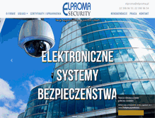 Tablet Screenshot of elproma.pl